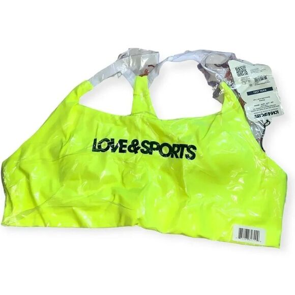 Love and sports logo sports bra - Picture 2 of 2